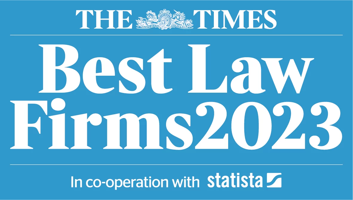 The times best law firms 2023 logo