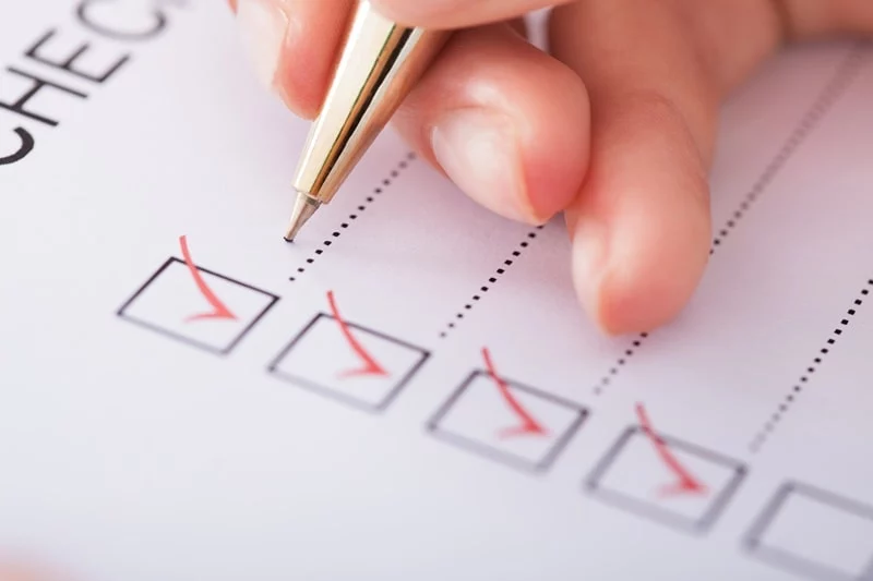 check boxes all ticked