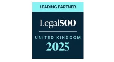 Leading Partner Legal 500 United Kingdom 2025