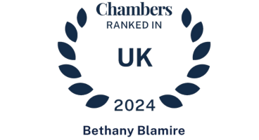 Chambers individual logo 2024 Bethany Blamire