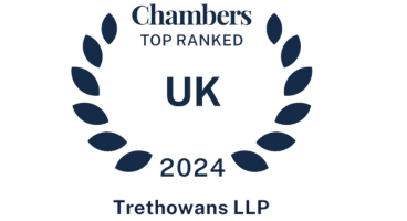 Chambers top ranked 2024 Trethowans logo