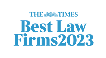 The Times best law firms 2023 logo
