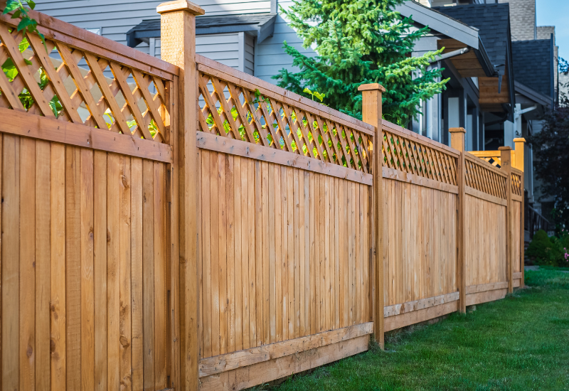 Image of wooden fence