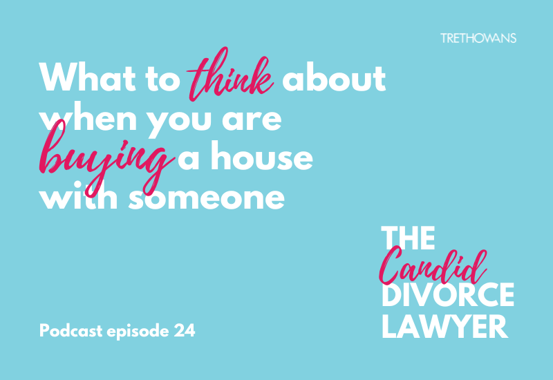 What to think about when you are buying a house with someone? CDL episode 24
