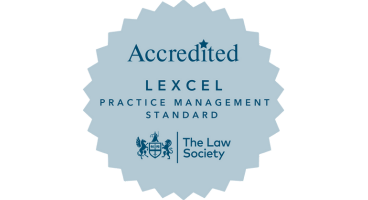 Accredited LEXCEL practise management standard logo