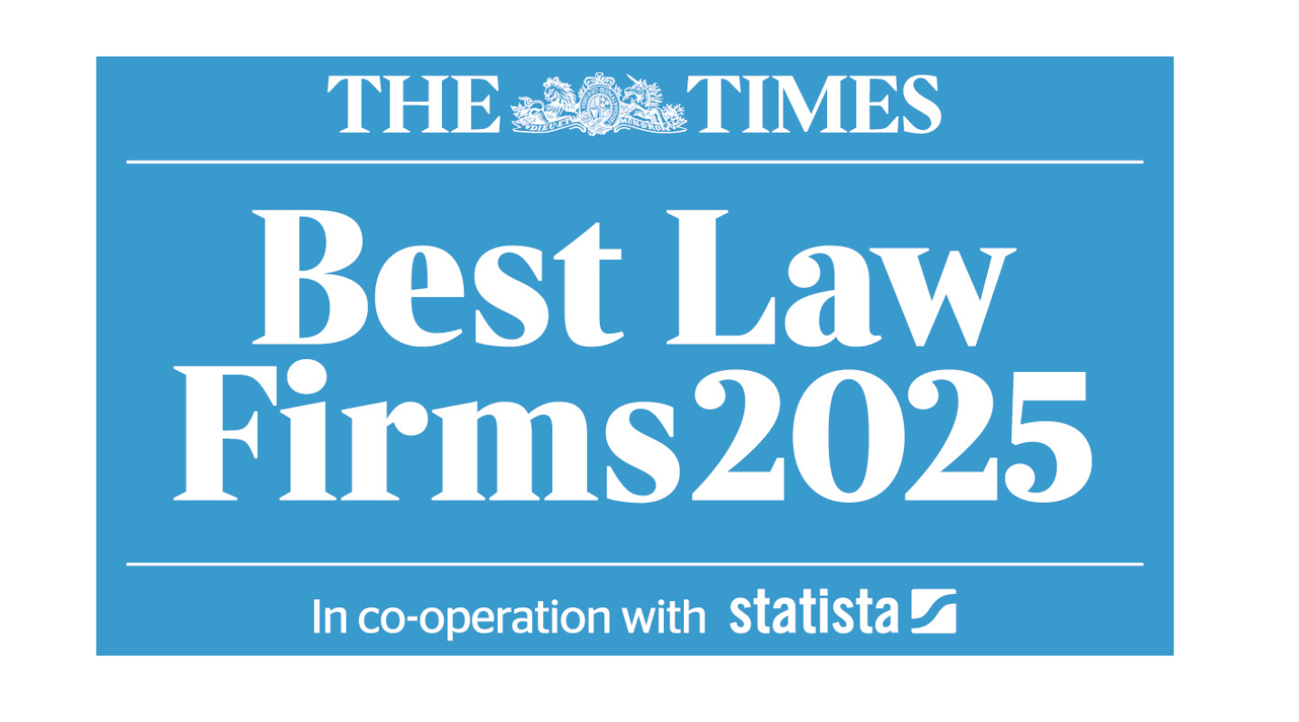 Times best law firm 2025 - Hero 1440x800