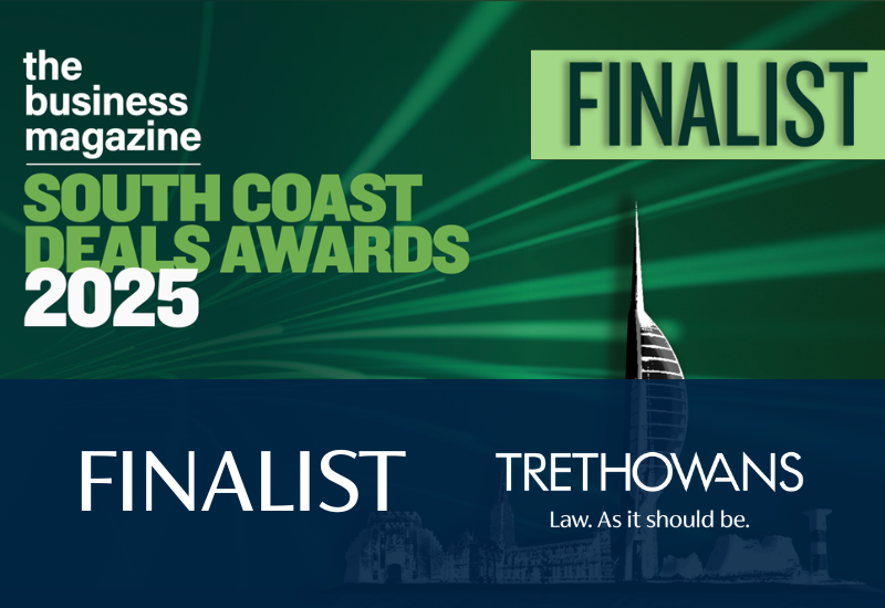 South Coast Deals Awards 2025, Finalist Trethowans